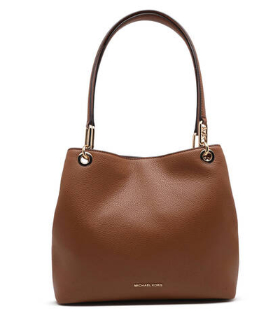 Кожаная сумка через плечо Michael Kors - коричневый(30F3G8KT7L)