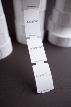 Бирки 30*50,8 мм с вашим лого. от 500 шт