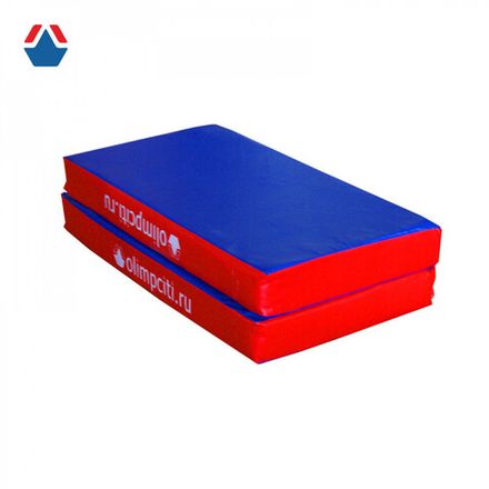 Мат страховочный складной 2000x2000x300mm 2 сложения (ТЕНТ)