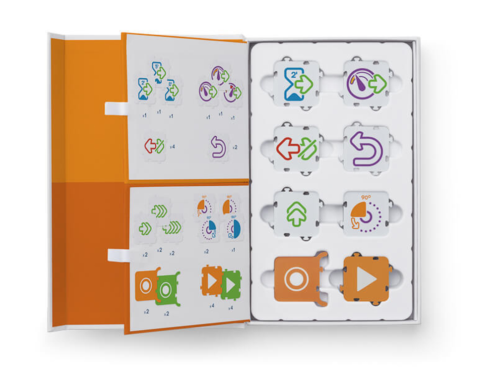 10102 Набор пластинок "Программирование с КУБО+"