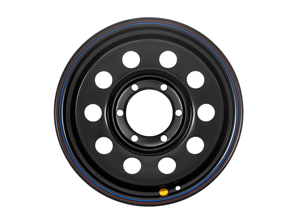 Диск усиленный стальной черный 6x139,7 8xR16 d110 ET+30