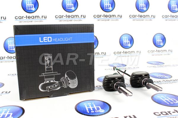 Автолампы светодиодные LED Headlight 6000к цоколь H1