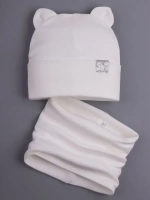 Шапка детская со снудом осенняя