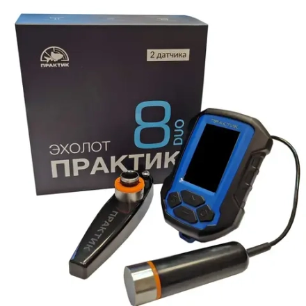 Эхолот "Практик 8 DUO" (со стандартным и структурным датчиками)