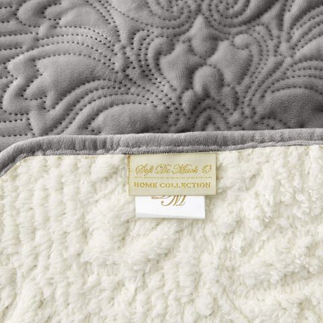 Плед 160х220 Sofi De MarkO Вивальди темно-серый