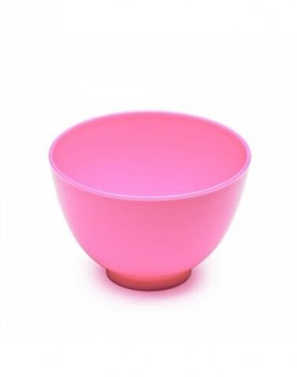 Мисочка для размешивания масок пластмассовая розовая