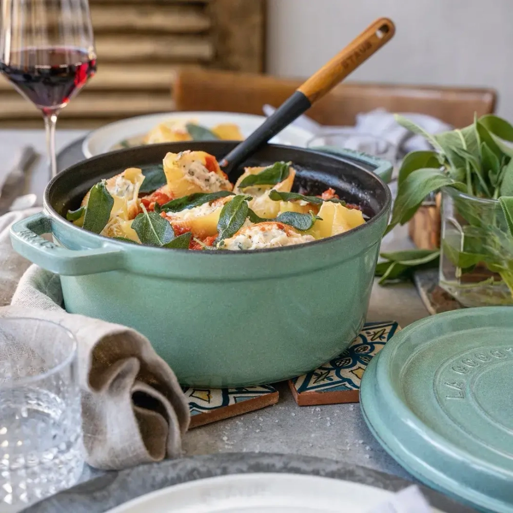 STAUB Чугунная кастрюля Cocotte 24 см 3,8 л графит