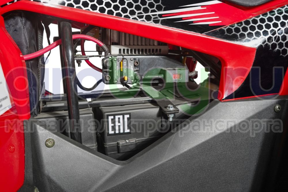 Электроквадроцикл WHITE SIBERIA SNEG PRO MAX 6000W фото 26 фото №27