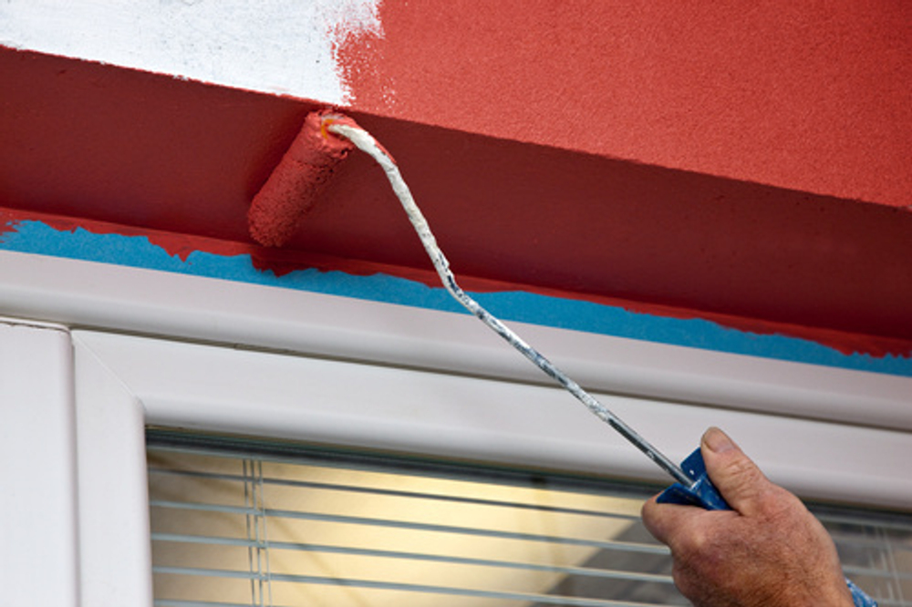 Малярная лента профессиональная для наружных работ tesa® 04435, бумажная, синяя