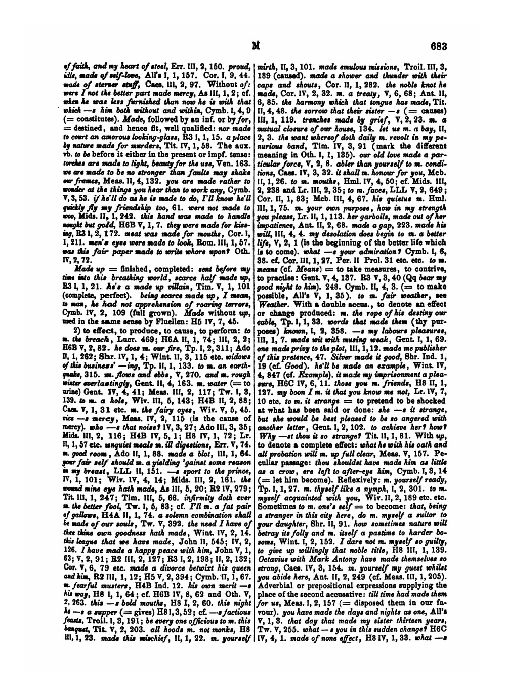 Shakespeare-lexicon, a complete dictionary of all the English words, phrases and constructions in the works of the poet. Volume 2 | Gregor Sarrazin