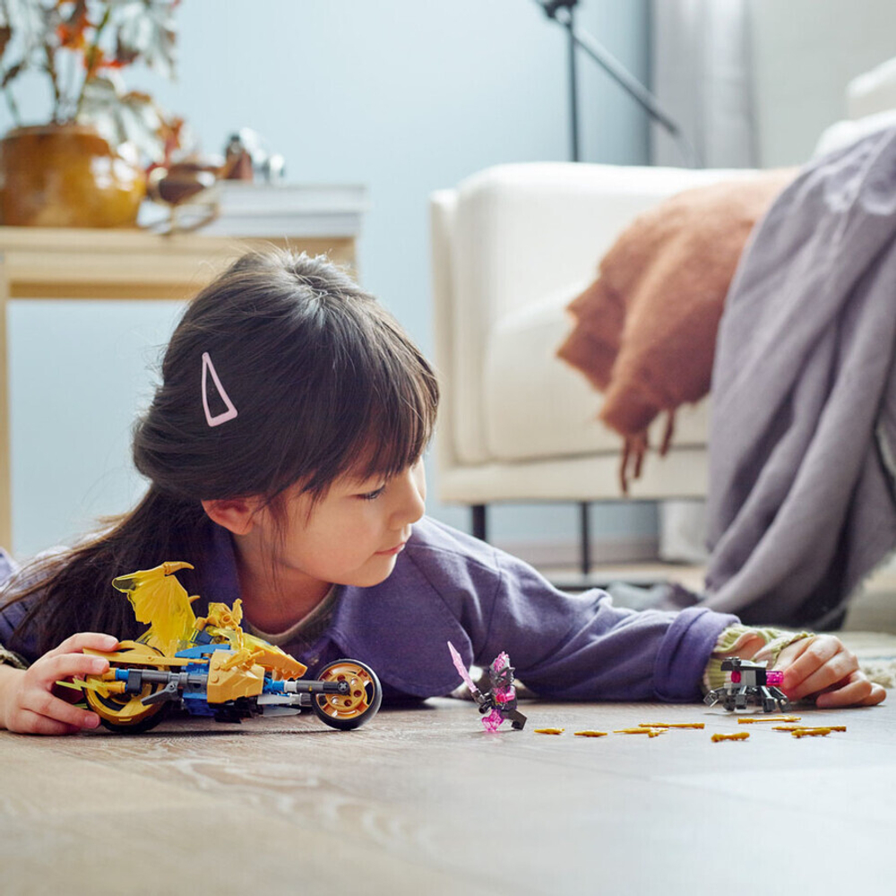 Конструктор LEGO Ninjago 71768 Мотоцикл Джея Золотой дракон