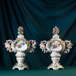 Парадные вазы в стиле Рококо