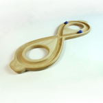 Головоломка восьмерка лабиринт для рук 26*10