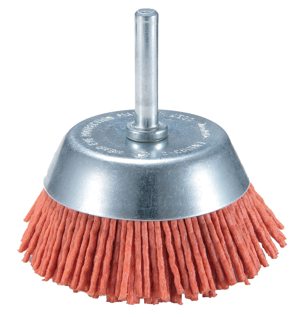 Щетка нейлоновая кистевая (d17 мм, синяя, G240, 6 мм) Makita D-45711 12 мм 240G Кистевая Нейлон Синяя Финишная полировка