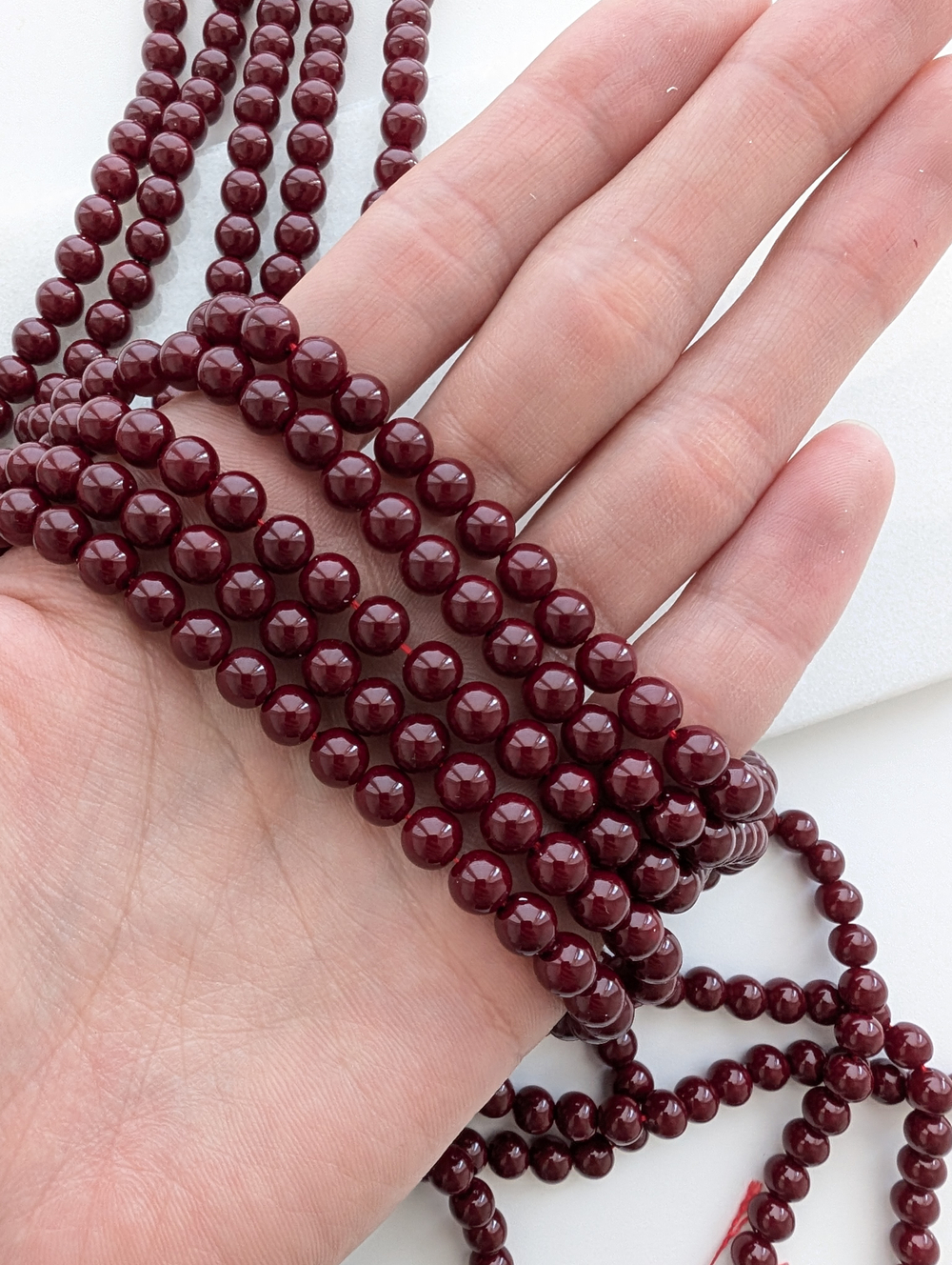 Жемчуг Майорка, винный цвет