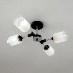 Citilux Эрик CL136145 Люстра потолочная Чёрная