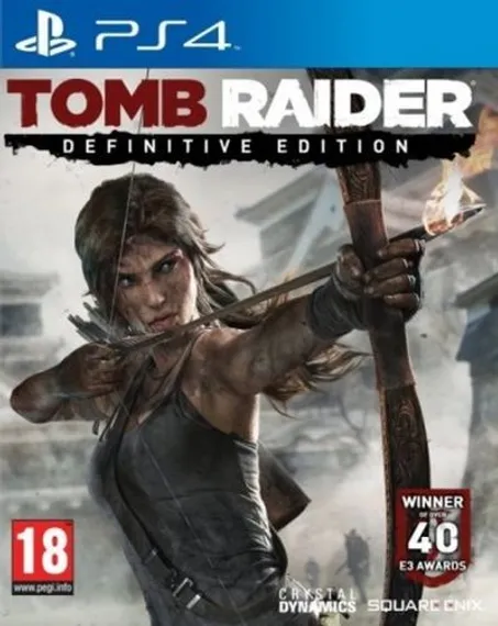 PS4 Tomb Raider: Definitive Edition (Б/У, Полностью на русском языке, CUSA-00109)