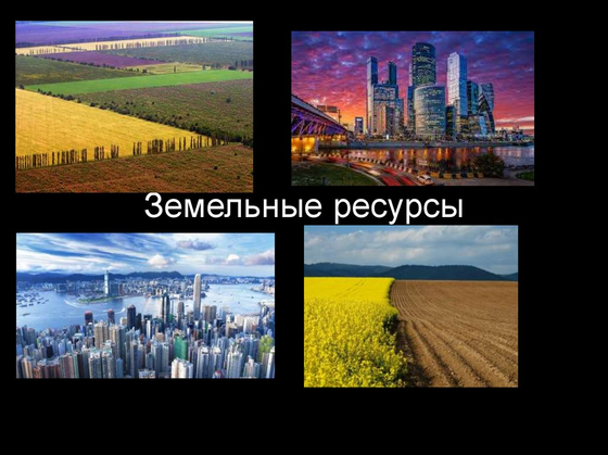 Земельные ресурсы России