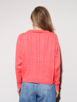 Джемпер-поло «Косы»