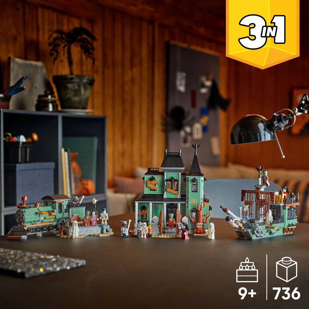 LEGO Creator - Призрачная резиденция 3в1 31167