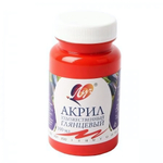 Акриловая краска художественная 100мл Алая (Луч)