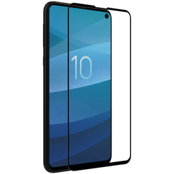 Защитное стекло 6D с олеофобным покрытием для Samsung Galaxy S10e (SM-G970F), черные рамки, G-Rhino