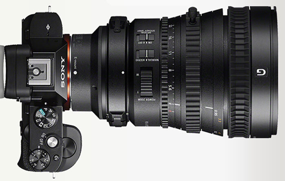 Объектив Sony FE PZ 28-135mm f/4.0 G OSS (SELP28135G), черный