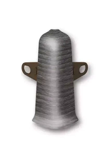 Наружный угол Плинтуса Deconika Д85 352 Каштан серый (1шт)