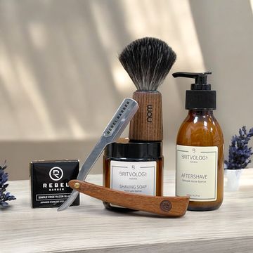 Набор для бритья с бритвой-шавет "Энергия бритья"