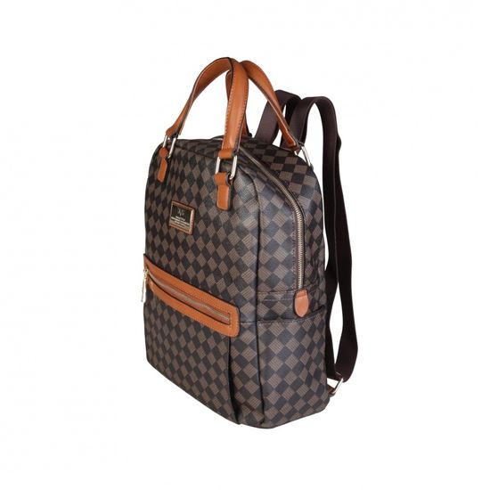 Городской рюкзак унисекс Versace V1969 YCA072-1_SQUARE-MARR-BEIGE