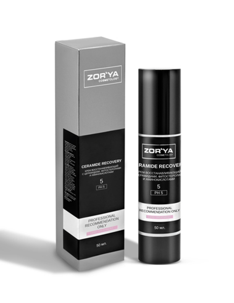 Крем восстанавливающий с церамидами, фитостеролами и аминокислотами CERAMIDE RECOVERY, 50мл