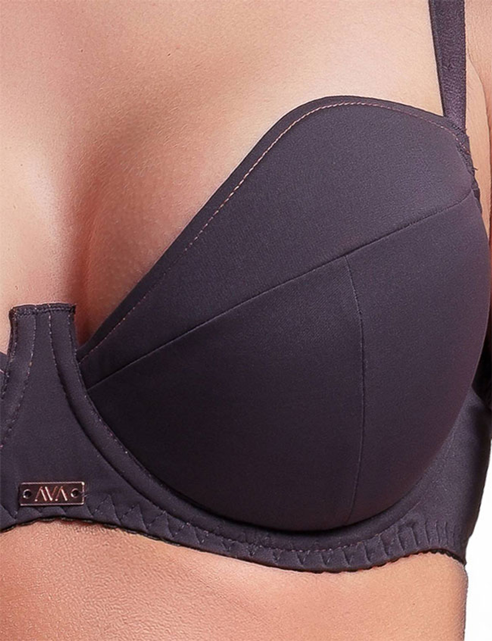 Бюстгальтер пуш-ап Ava 2267 U push-up cold espresso