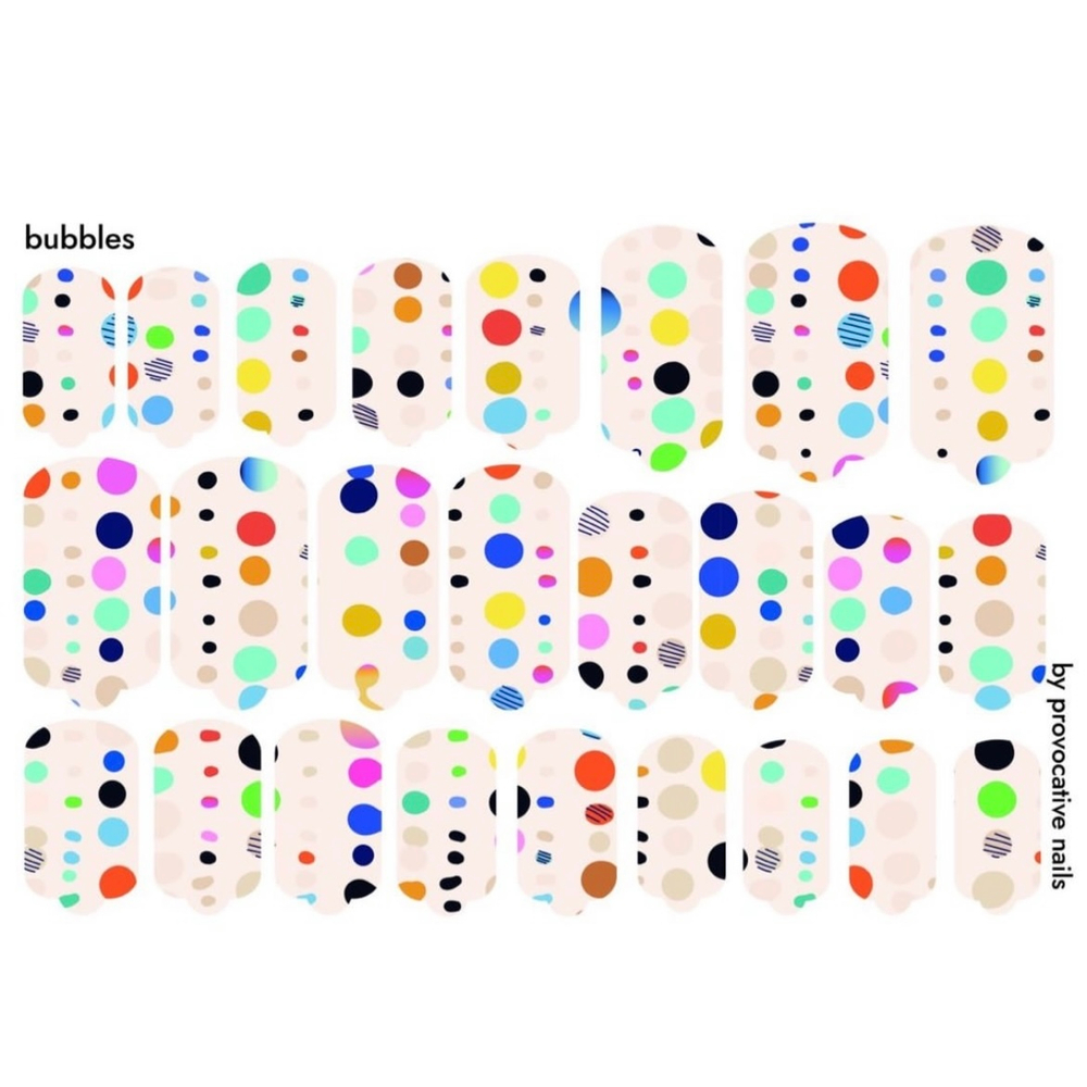 Пленки для маникюра Provocative Nails bubbles