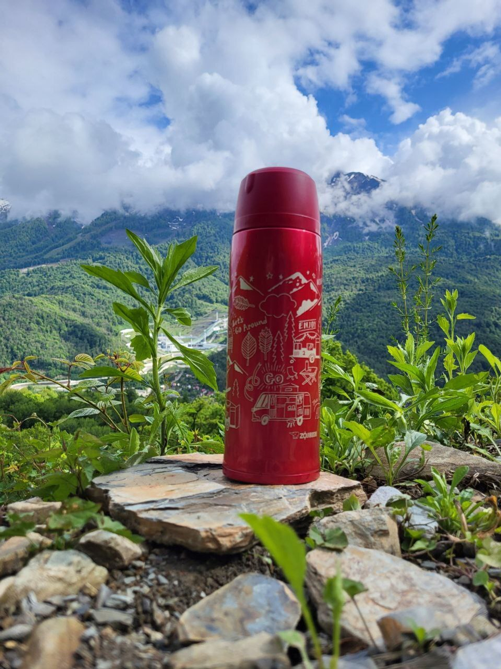 Термос для чая и кофе походный SJ-JS10 1,03 л Black