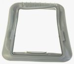 Манжета люка (прокладка двери) для стиральной машины Midea, Maunfeld, KORTING, LERAN MFE80-T1313B - 12638100002382