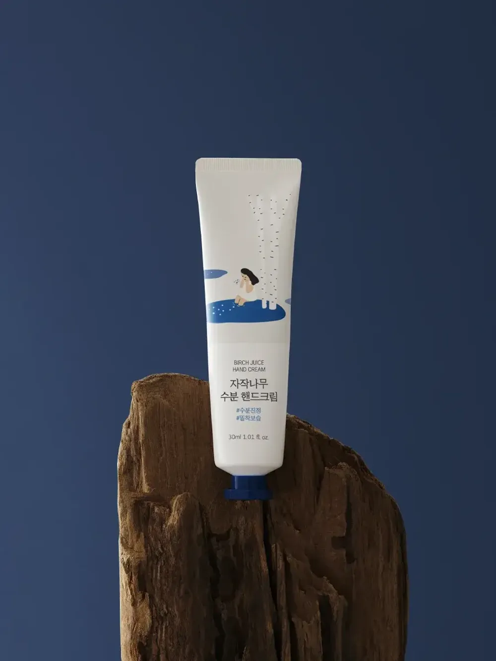 ROUND LAB Увлажняющий крем для рук с берёзовым соком Birch Juice Hand Cream (30 мл)