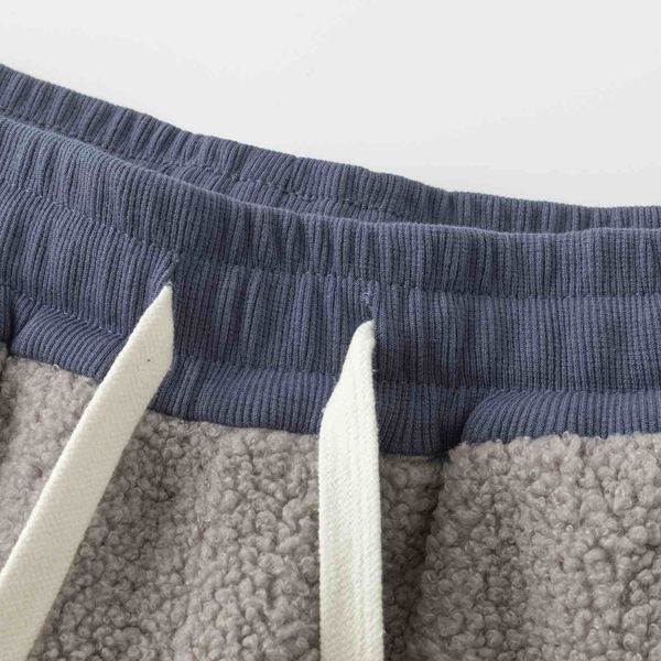 Брюки Little Lamb серый/синий - фото 8