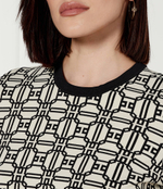 Свитер Elisabetta Franchi - экрю(MK19B47E2)