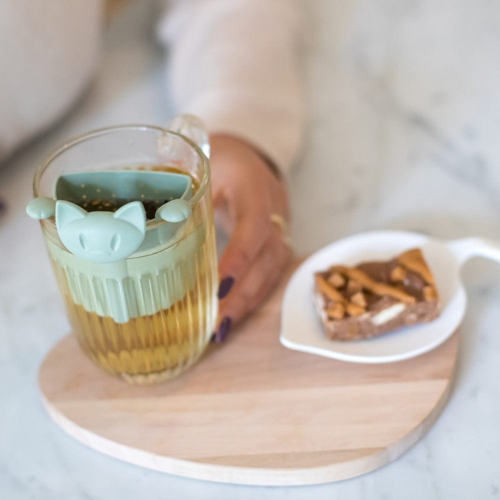 Сито для заваривания miaou, organic, зеленое