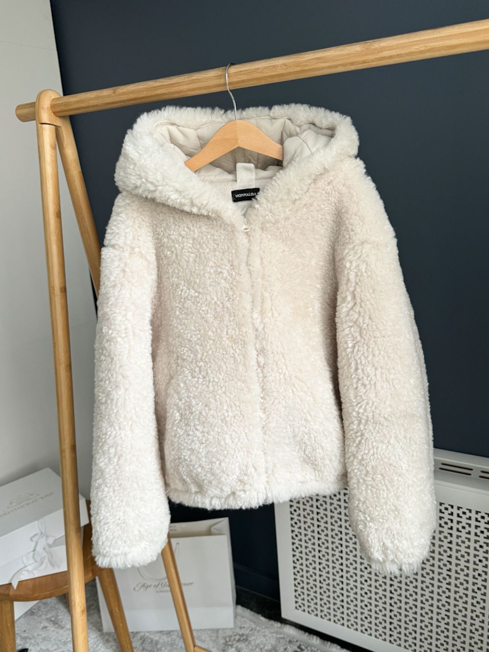 Куртка из эко меха Monnalisa, 152