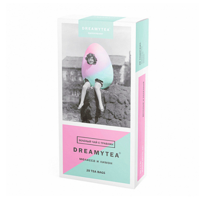 Чай травяной Biopractika Dreamytea мелисса и лимон, фильтр-пакет, 20 шт