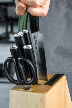 KitchenAid Набор из 5 ножей в блоке Classic + ножницы