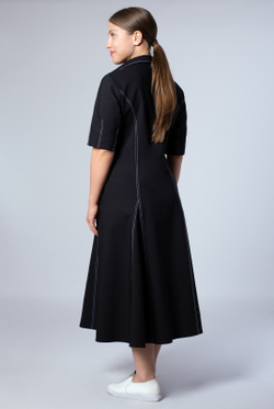 Платье женское 3964АП, черный #429Ч053964АП