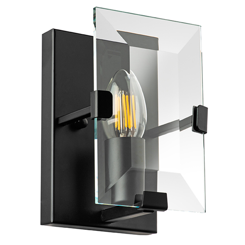 713617 Бра NOVARA 1x40W E14 ЧЕРНЫЙ МАТОВЫЙ