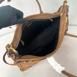 Prada Extra Large Leather Handbag 42 cm