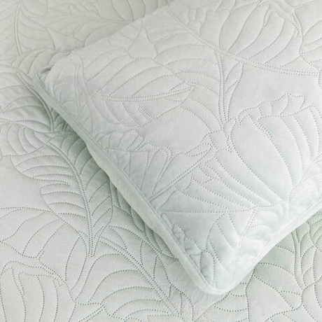 Покрывало 240х260 и 2 наволочки 50х70 Sofi De MarkO Мелисса ментол