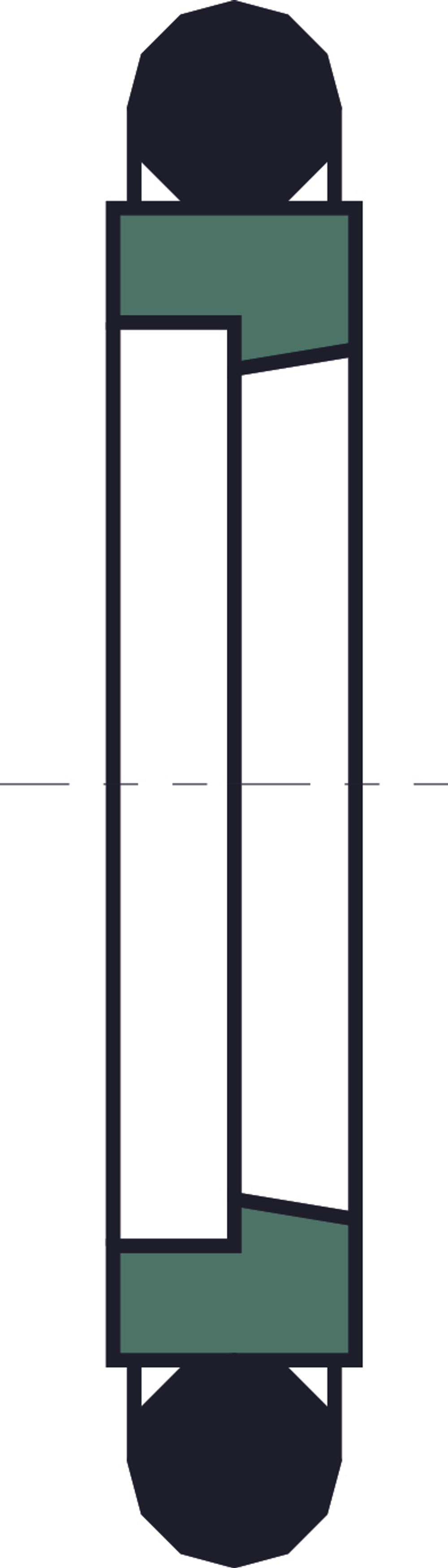 Штоковое уплотнение XB 160x175.1x5.9 ASTON