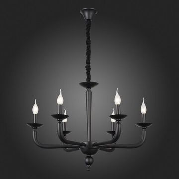 SL1114.403.06 Люстра подвесная ST-Luce Черный E14 6*40W FORTEZA