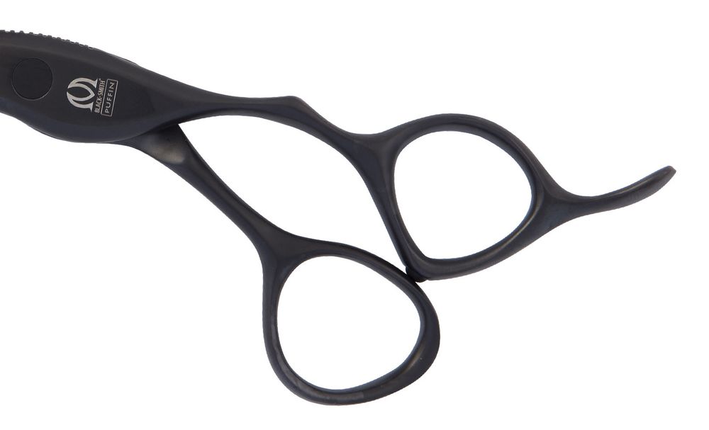 Ножницы прямые Mizutani BLACK-SMITH FIT PUFF BL, 6.0˝