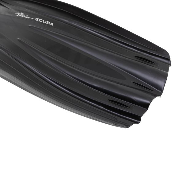 Ласты с открытой пяткой Marlin Scuba (Elastic Bungee Strap) черные